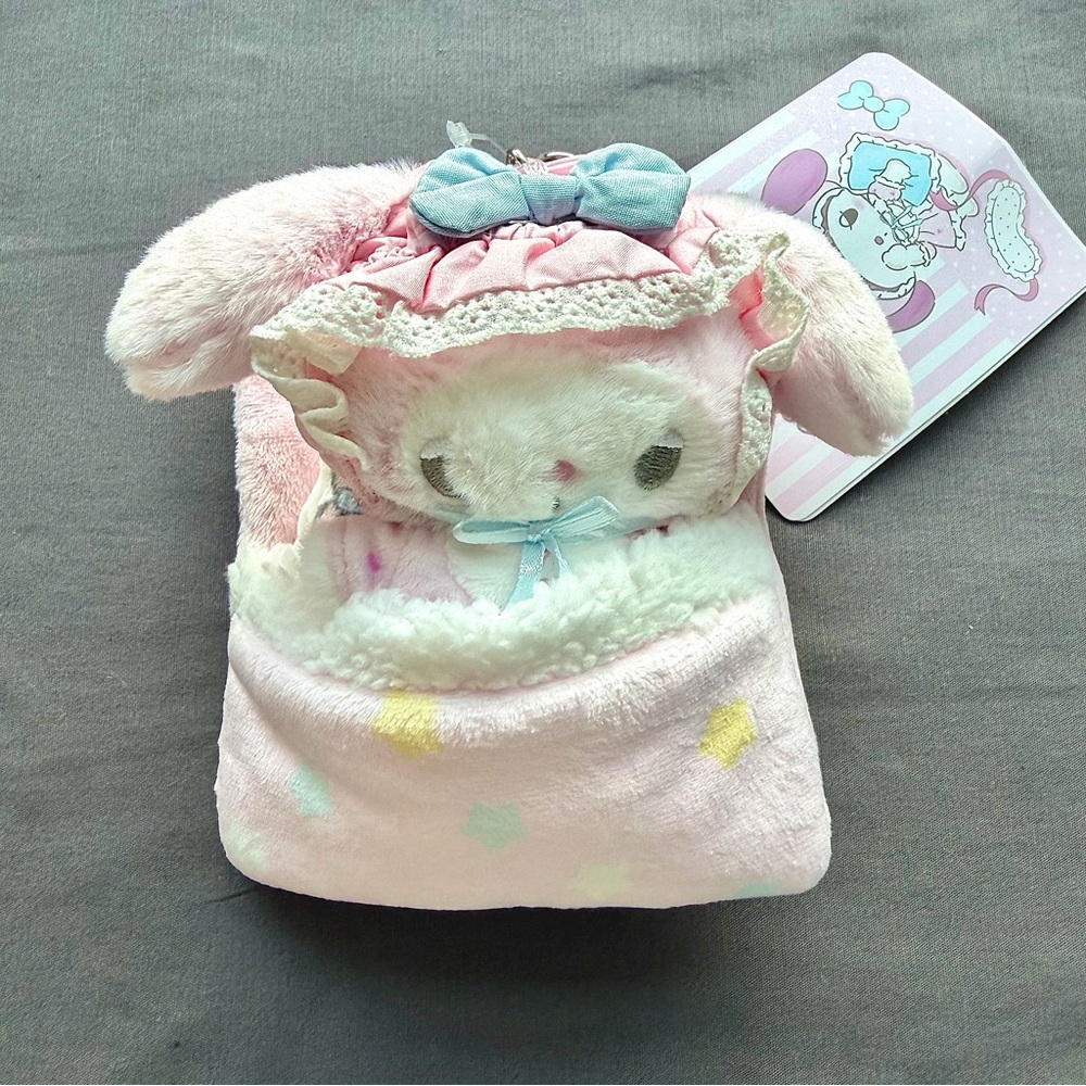 Sanrio Characters My Melody Dreamy Sleeping Mascot Plush /keychain
